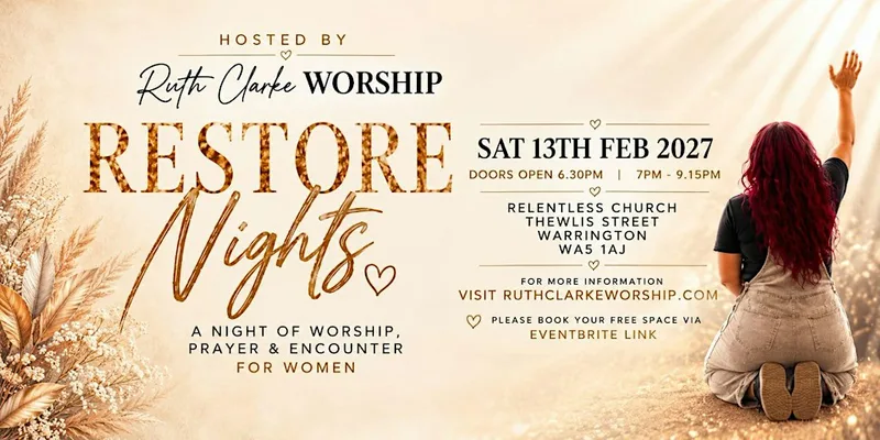 Restore Nights hosted by Ruth Clarke Worship
