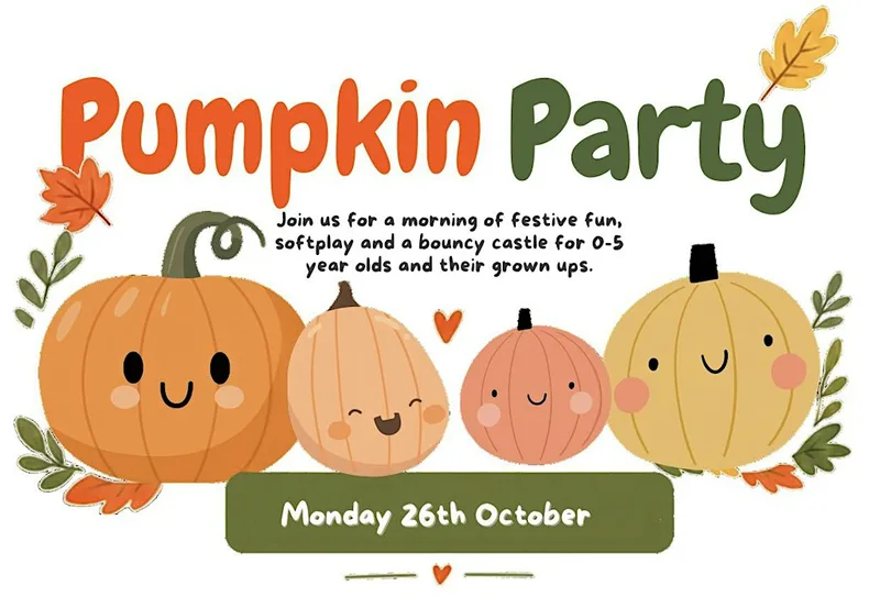 Pumpkin Party (0-5 year olds Softplay and Bouncy castle)