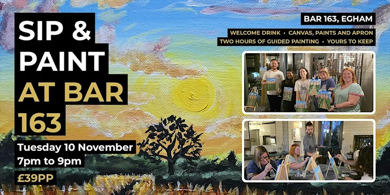 Sip and Paint - Sunset at Runnymede