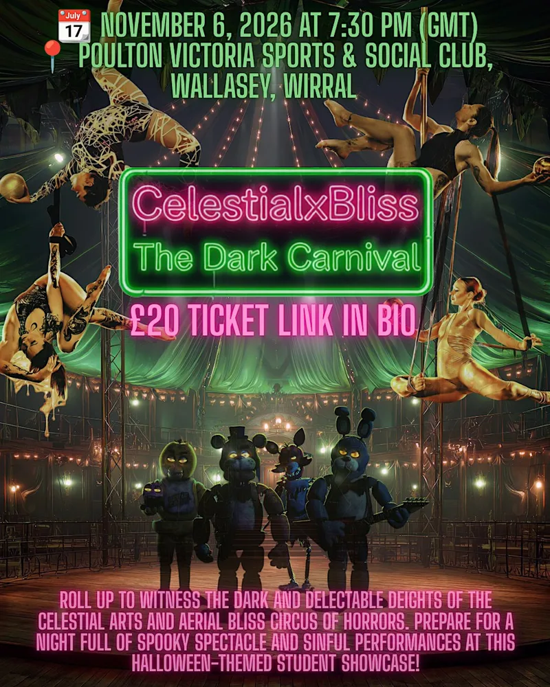 Celestial x Bliss presents The Dark Carnival