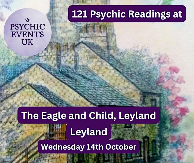 PSYCHIC READINGS NIGHT Wednesday 14th October, The Eagle and Child