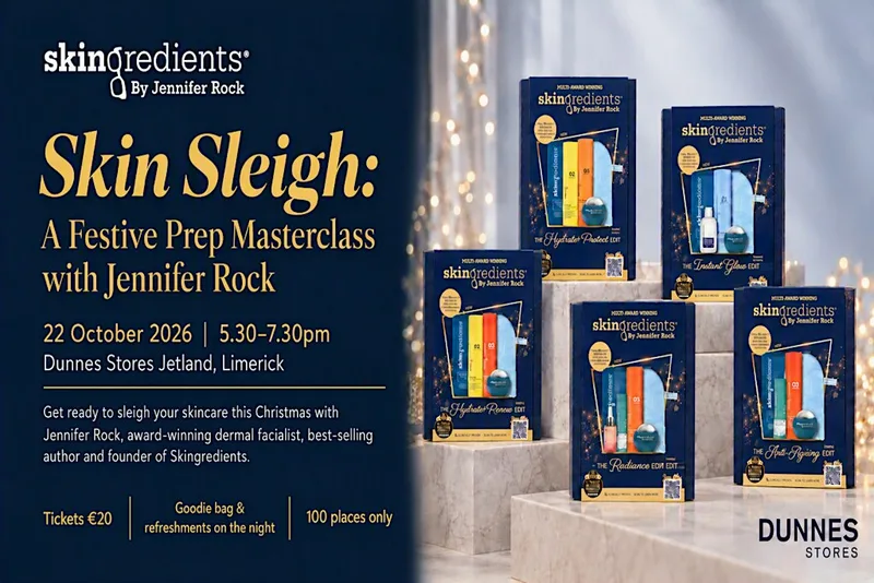 Skin Sleigh-a skincare masterclass with award-winning founder Jennifer Rock