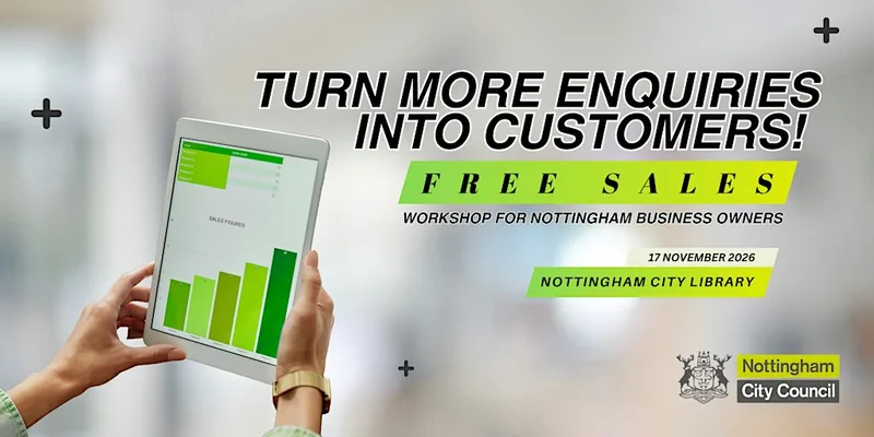 Turn More Enquiries Into Customers - Free Sales Workshop For Business