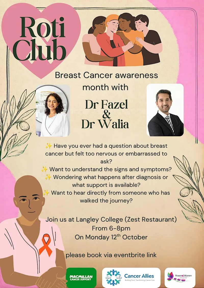 Roti club ; Breast cancer awareness month