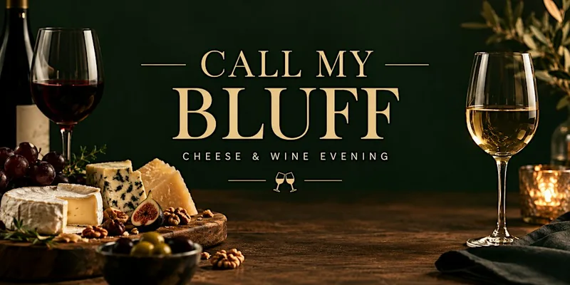 Call My Bluff: Wine tasting with professional sommelier