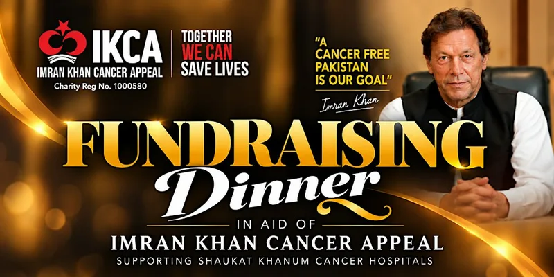 Shaukat Khanum Fundraiser at Royal Nawaab Pyramid