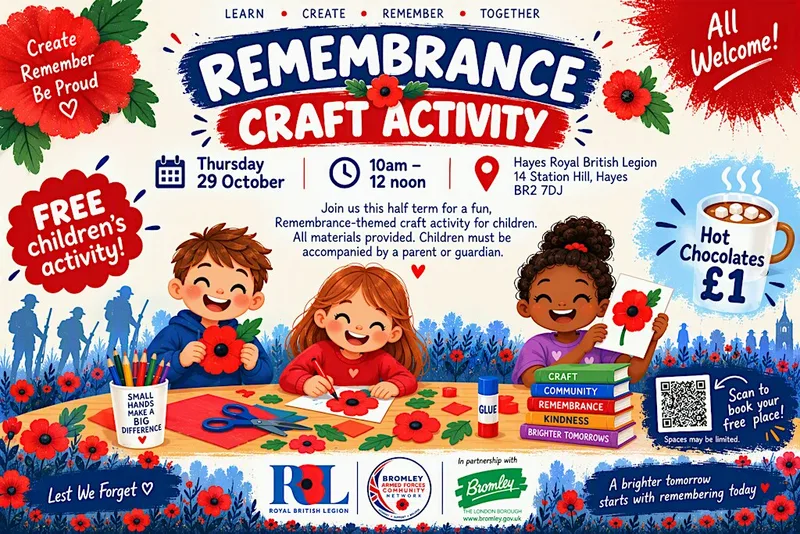 Hayes RBL Remembrance Craft Activity