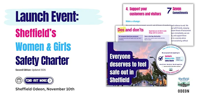 Launch Event: Sheffield's Women & Girls Safety Charter