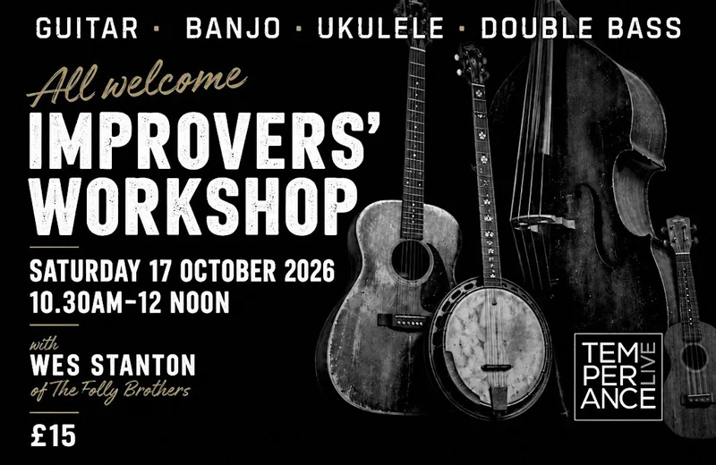 Beginners and Improvers @ temperance | Acoustic Workshop with Wes Stanton