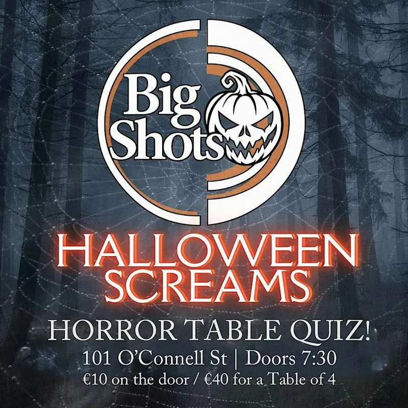 Halloween Screams Horror Table Quiz