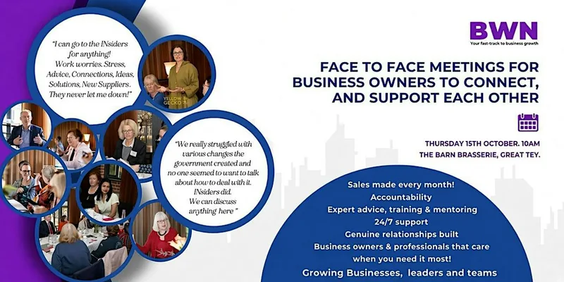 In-Person Business Growth Networking