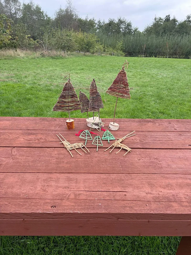 Willow Christmas Decoration Workshop at Hilton Green