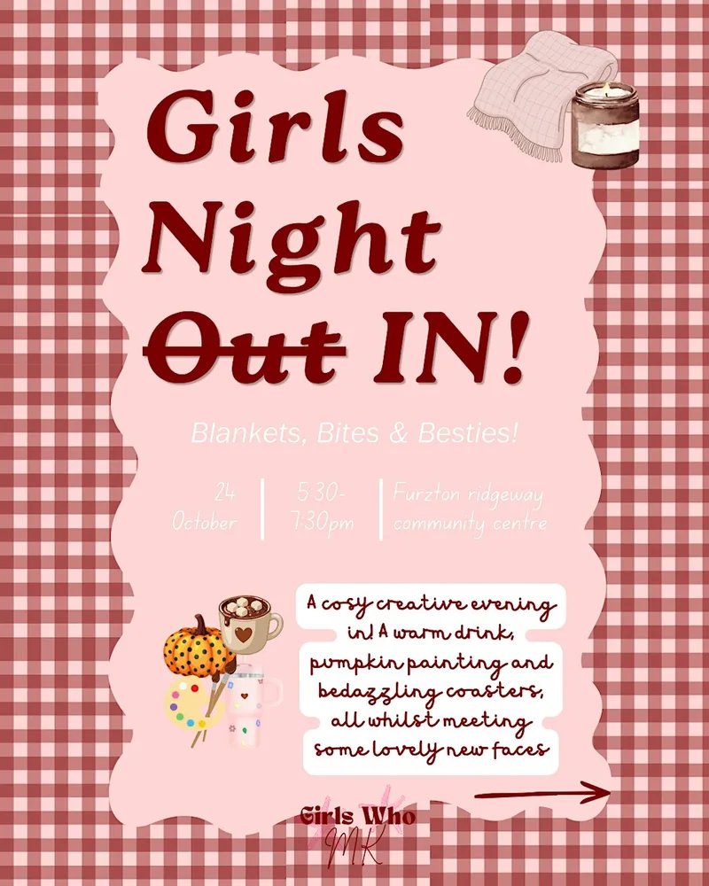 Girls Night In: Blankets, Bites & Besties ✨