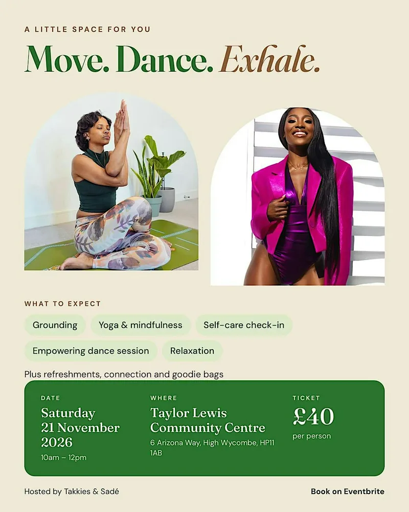 A Little Space for You to Move. Dance. Exhale.