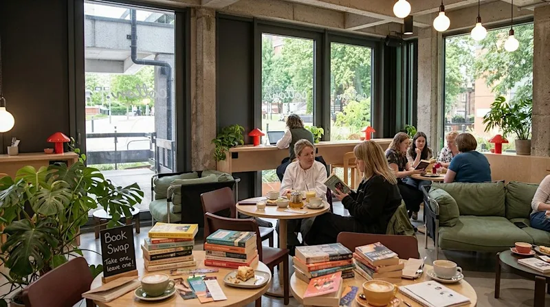 Cotton Cafe Book Swap Social