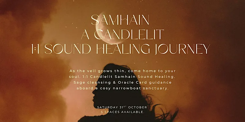 Samhain / A Candlelit 1:1 Sound Healing Journey - 31st October / Knowle