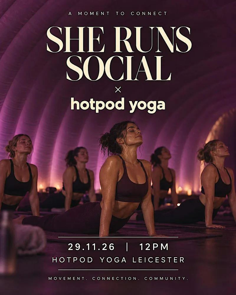 SHE RUNS SOCIAL x HOTPOD YOGA