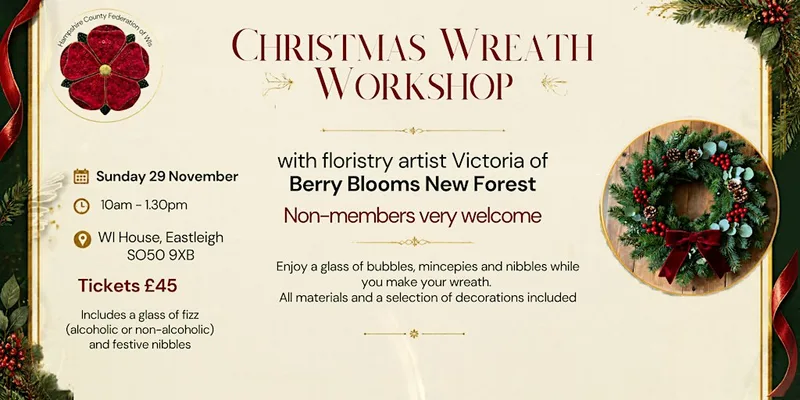 Christmas Wreath Making Workshop