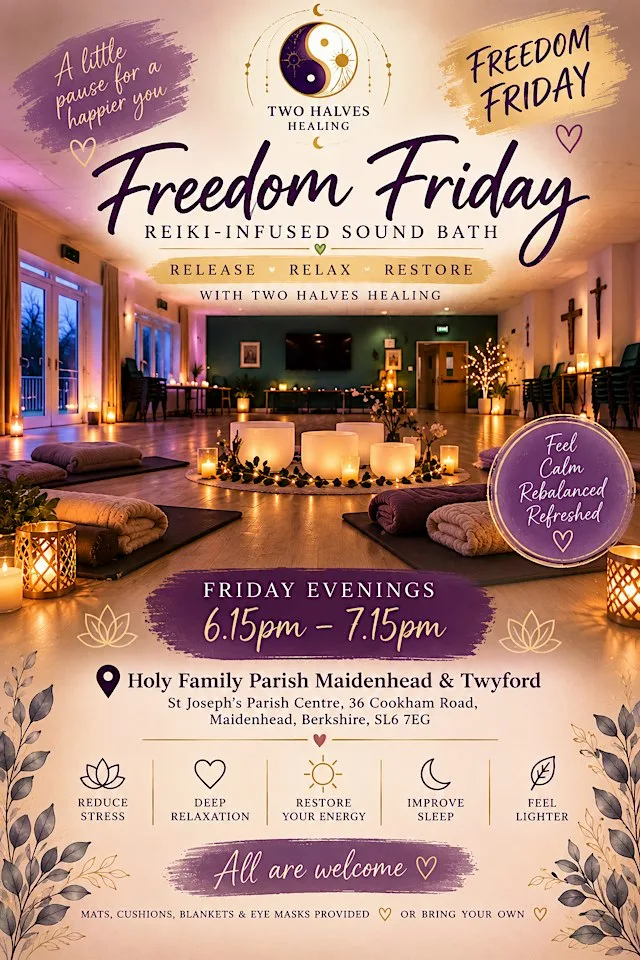 Freedom Friday | Reiki Infused Sound Bath