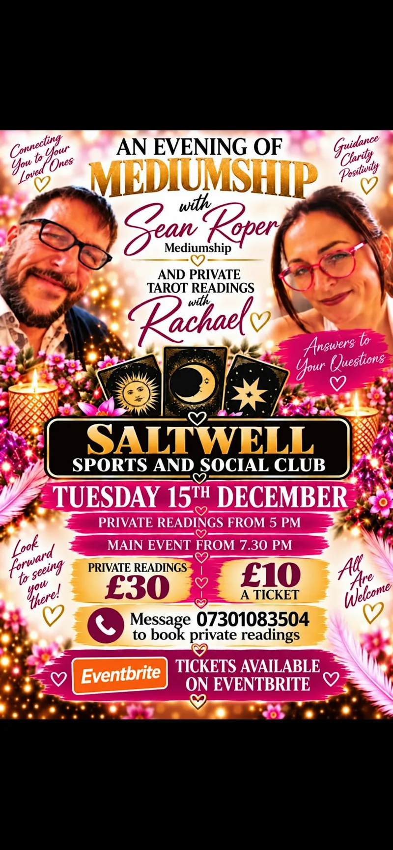 An Evening Of Mediumship with Sean Roper