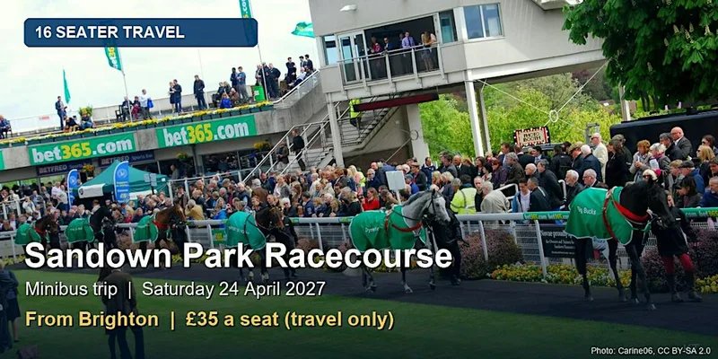 bet365 Jump Finale at Sandown Park - Minibus from Brighton