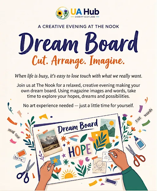 Ukraine Hub Presents- Build your own Dream Board