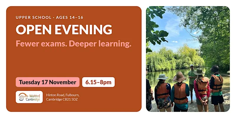 Waldorf Cambridge Upper School Evening