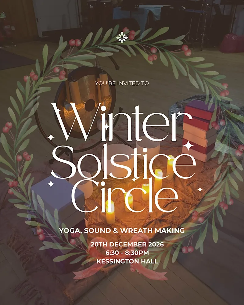 Winter Solstice Women’s Circle - Yoga, Sound & Wreath Making