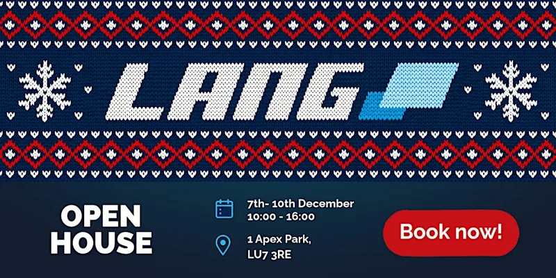LANG UK - FESTIVE OPEN WEEK