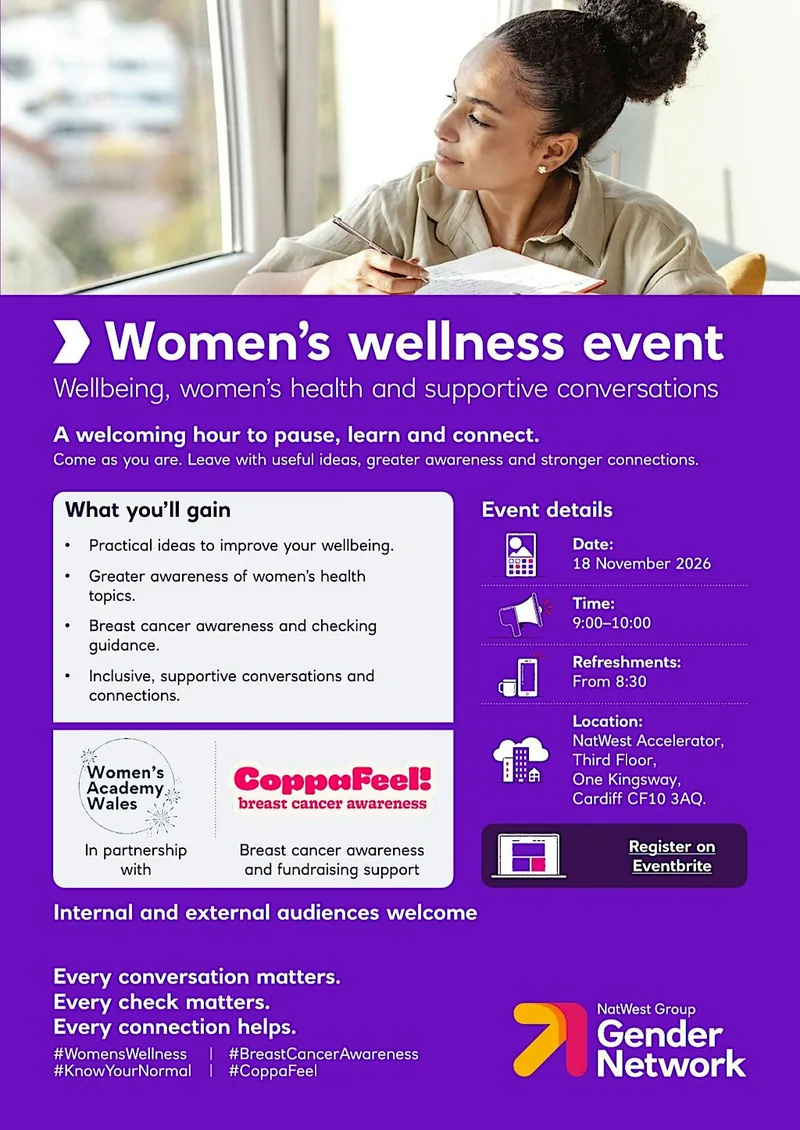NatWest Gender Network - Women's Wellness Event