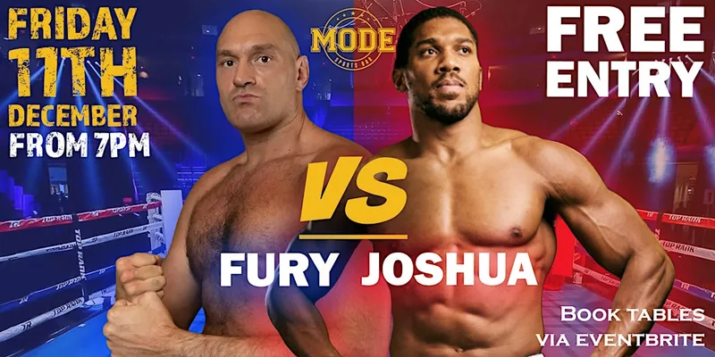 Tyson Fury vs Anthony Joshua
