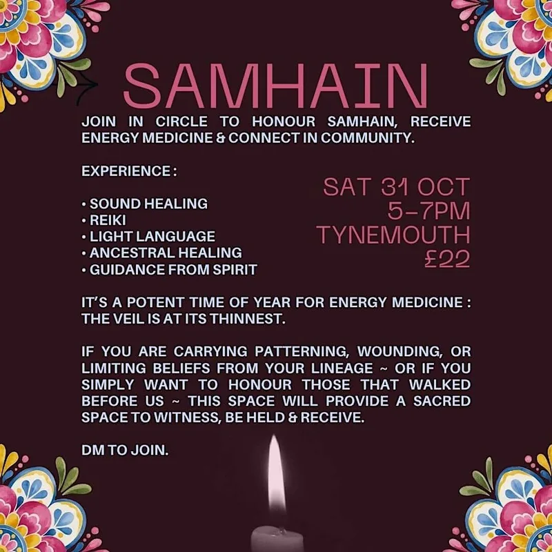 Samhain Ceremony | Ancestral Healing Journey | Tynemouth