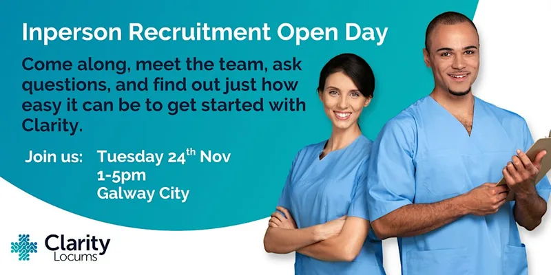 Galway in person recruitment day!