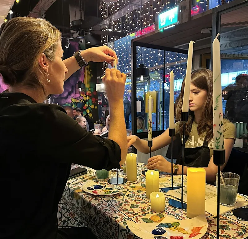Candle Painting Workshop