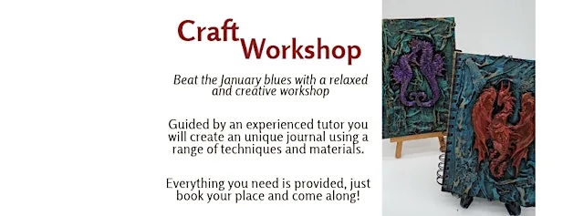 Unique Journal Craft Workshop using Powertex