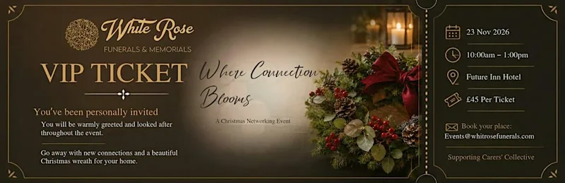 Christmas Wreath Workshop Supporting Carers Collective