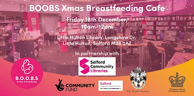 BOOBS Christmas Breastfeeding Café with Salford Libraries - December 2026