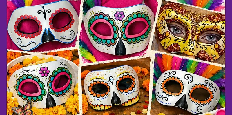 DIY Carnival Party Mask Making Workshop ~ 1