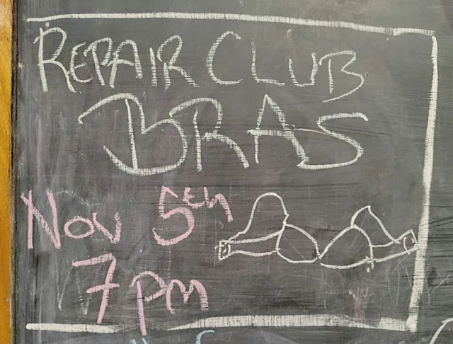 Repair Club: Bra repair with Lovelace Space