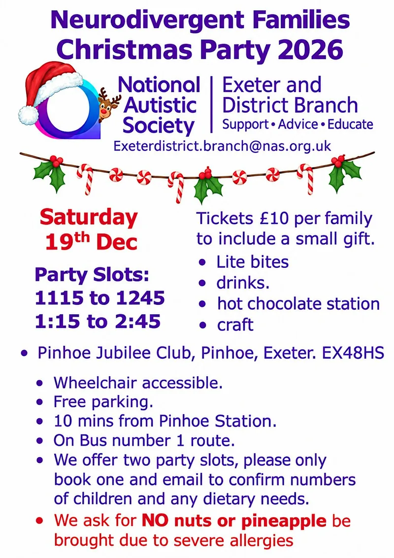 Neurodivergent Family Christmas Party