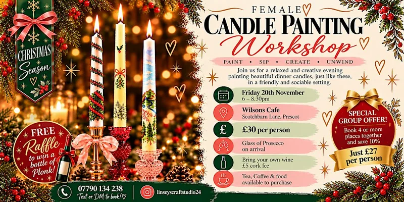 Female Candle Painting Workshop