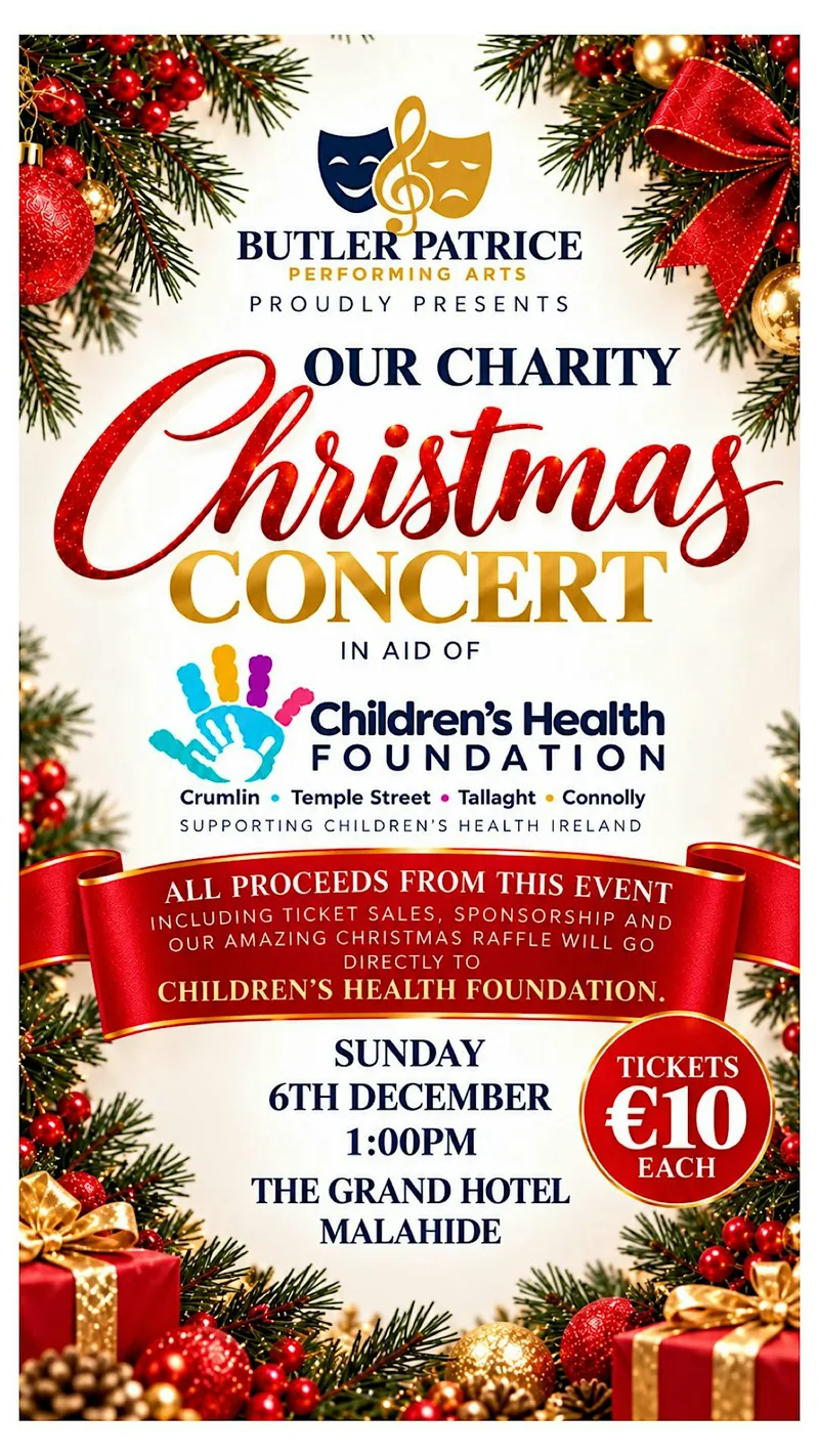 BPPA Charity Christmas Concert in aid of Childre’s Health Foundation