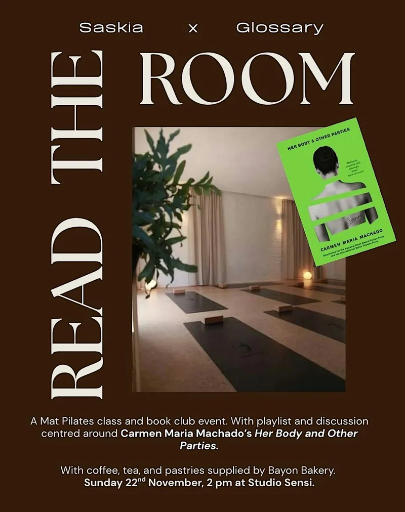 Read the Room: a Mat Pilates class and book club event