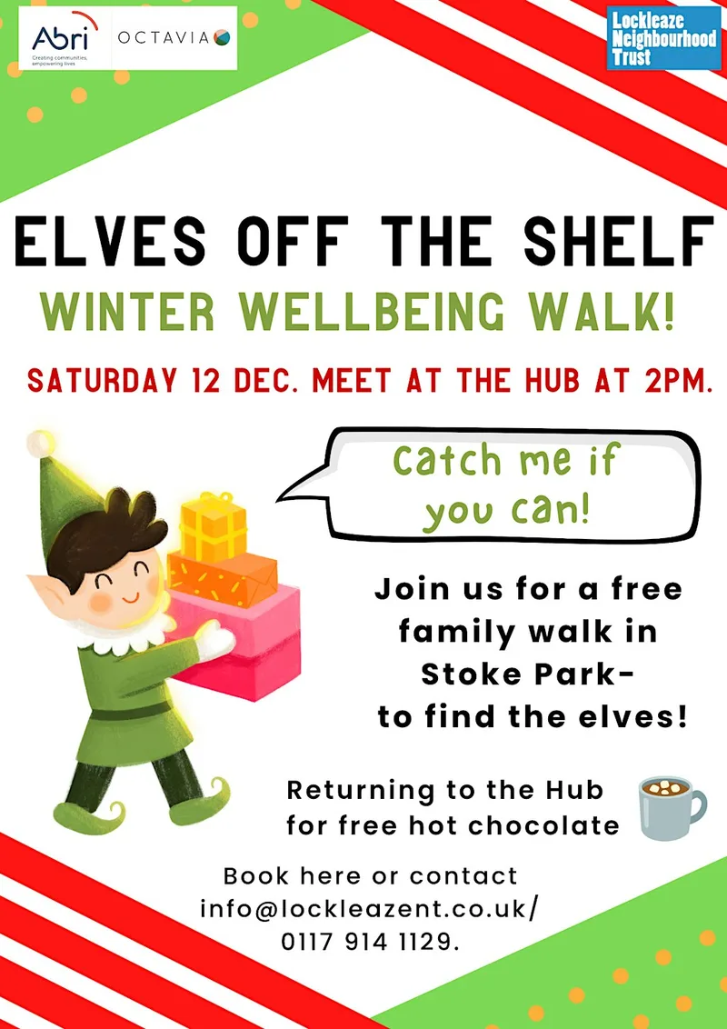 ELVES OFF THE SHELF! Winter Wellbeing Walk