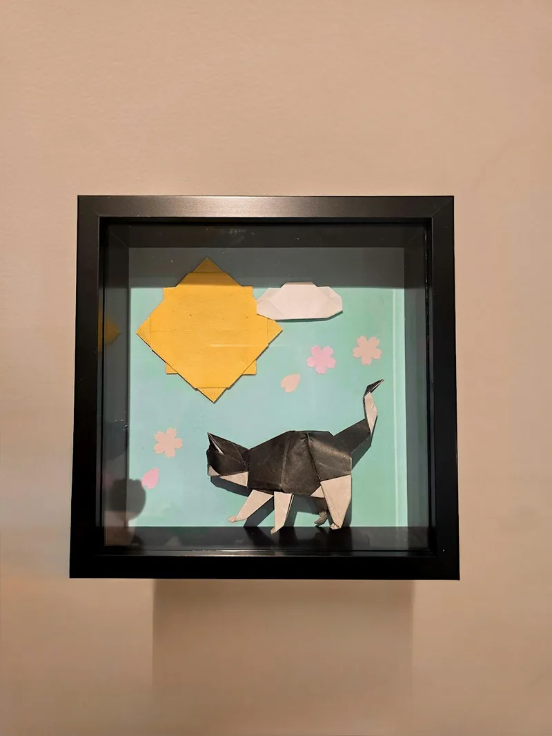 Christmas Origami & Cats ✨
