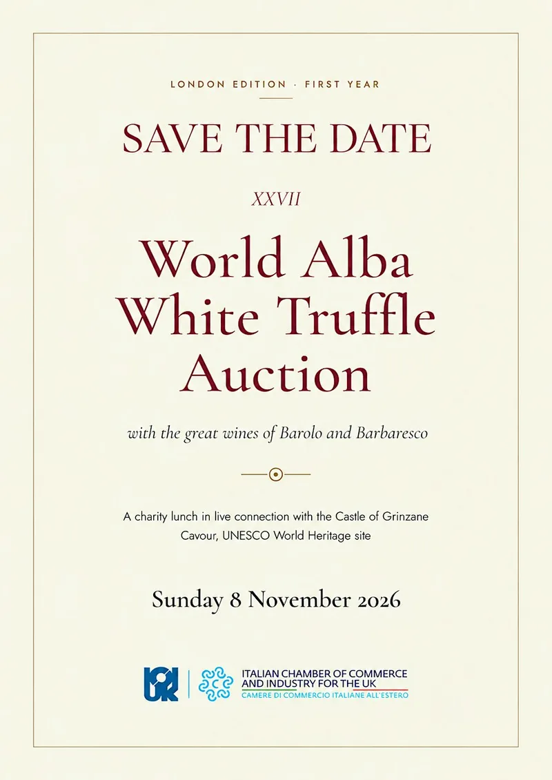 Alba White Truffle World Auction & Large-Format Barolo and Barbaresco - London first Edition