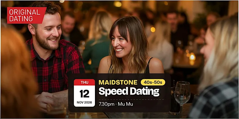 Speed Dating in Maidstone @ Mu Mu | 40s-50s