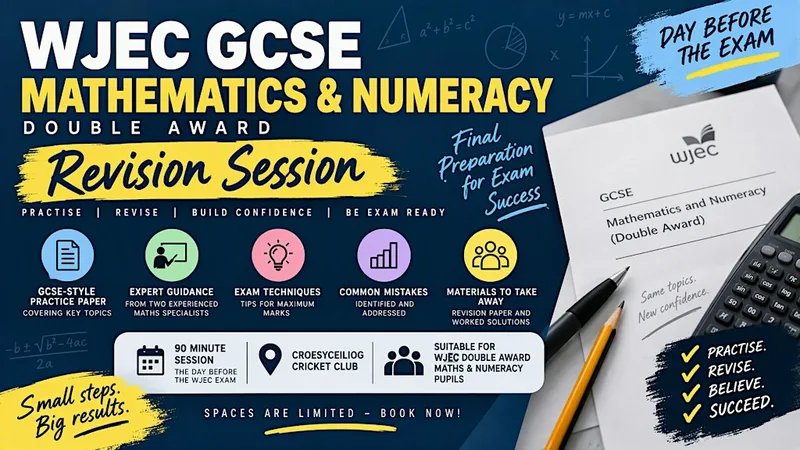 GCSE Maths & Numeracy - Unit 1 Revision Masterclass - FOUNDATION TIER