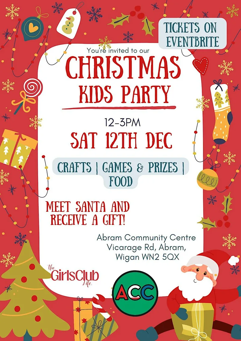 The Girls Club Christmas Family Party