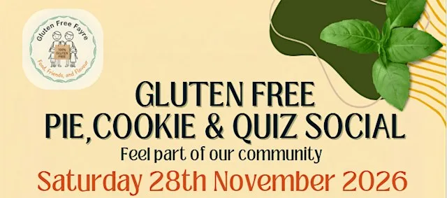 Gluten Free Pie, Cookie & Quiz Social